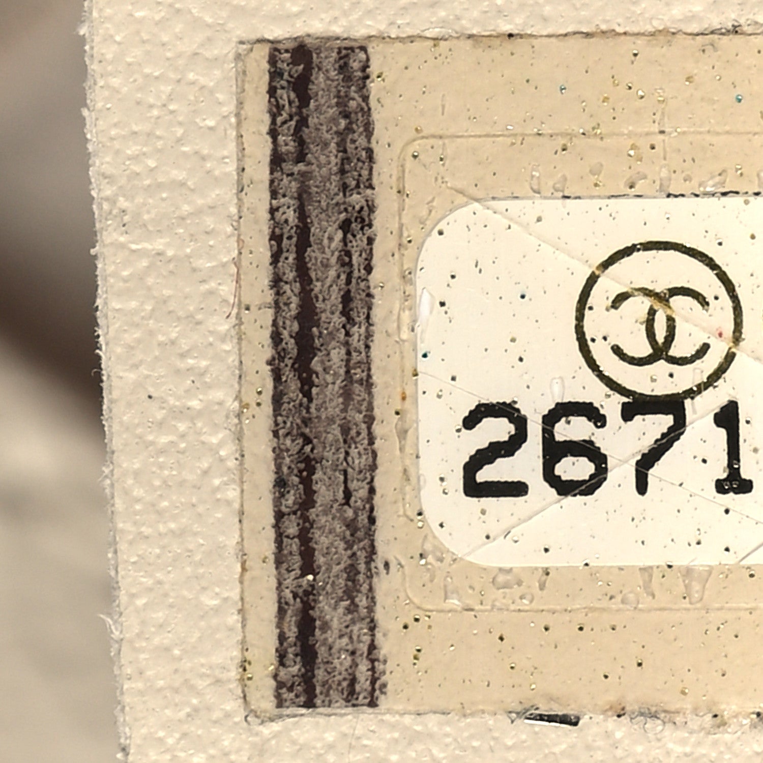 Chanel Caviar Small Studded Deauville Tote Ivory 7 of 16