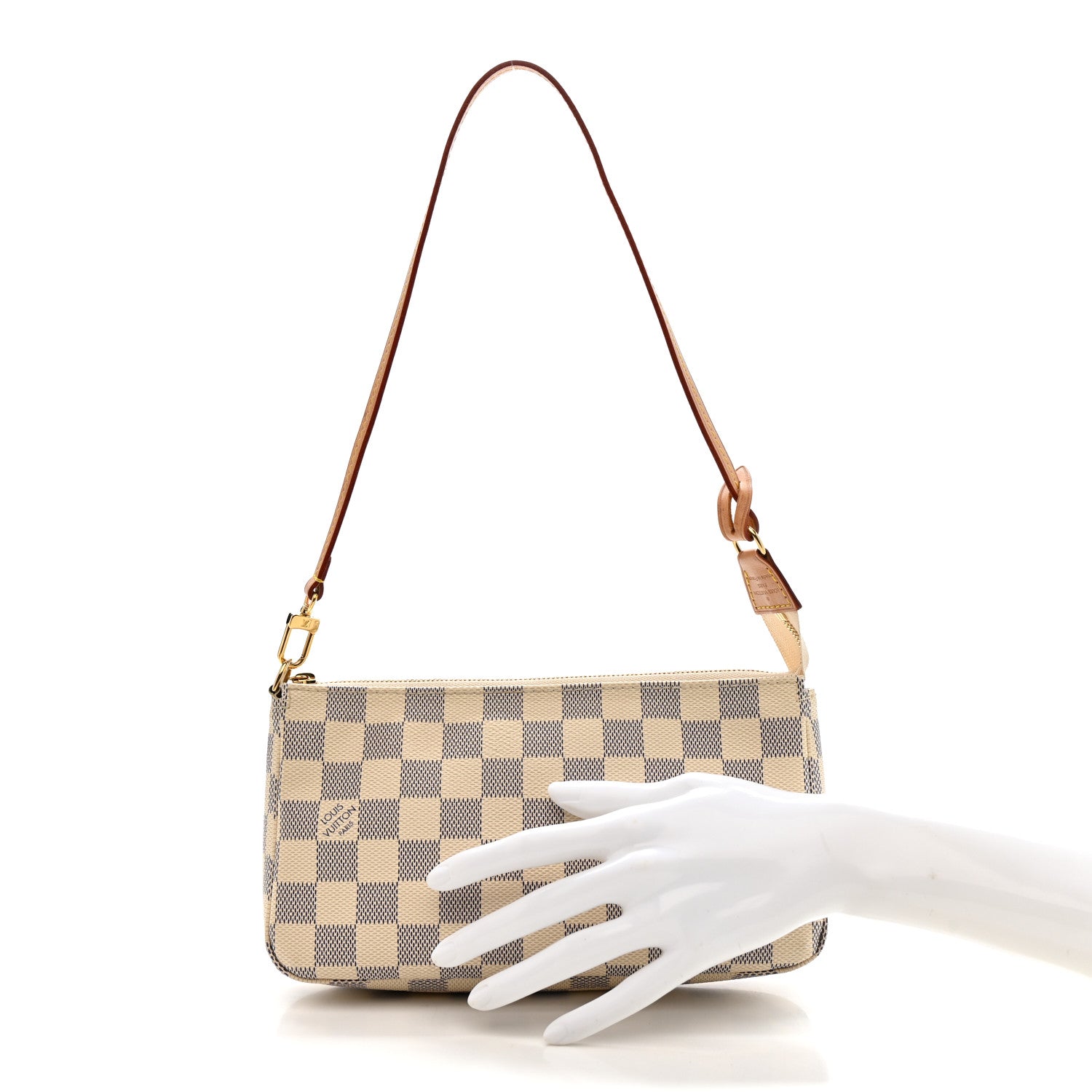 Louis Vuitton Damier Azur Pochette Accessories NM 2 of 12