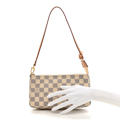 Louis Vuitton Damier Azur Pochette Accessories NM 2 of 12