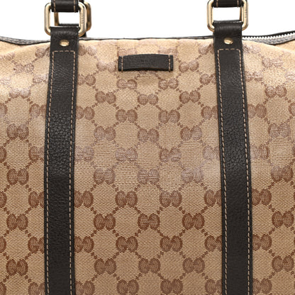 Gucci Crystal Monogram Medium Joy Boston Dark Brown 3 of 14