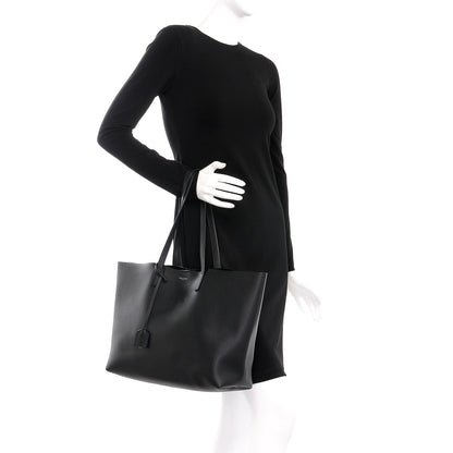 Saint Laurent Calfskin Large Shopping Tote Black 2 of 12