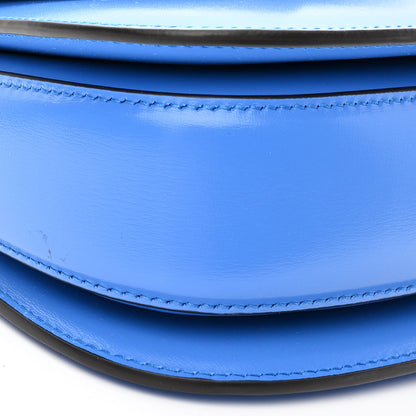 Gucci Boarded Dyana Lux Calfskin Web Mini Bamboo 1947 Top Handle Bag Blue 7 of 8
