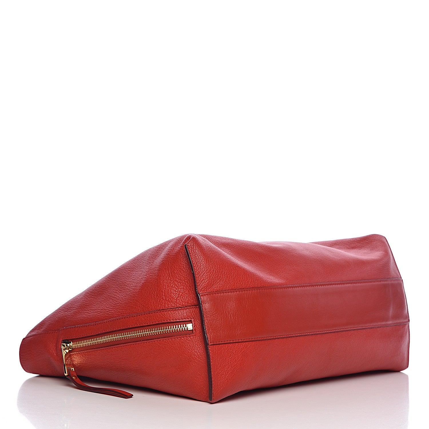 Chloe Goatskin Dilan East West Tote Red 4 of 13