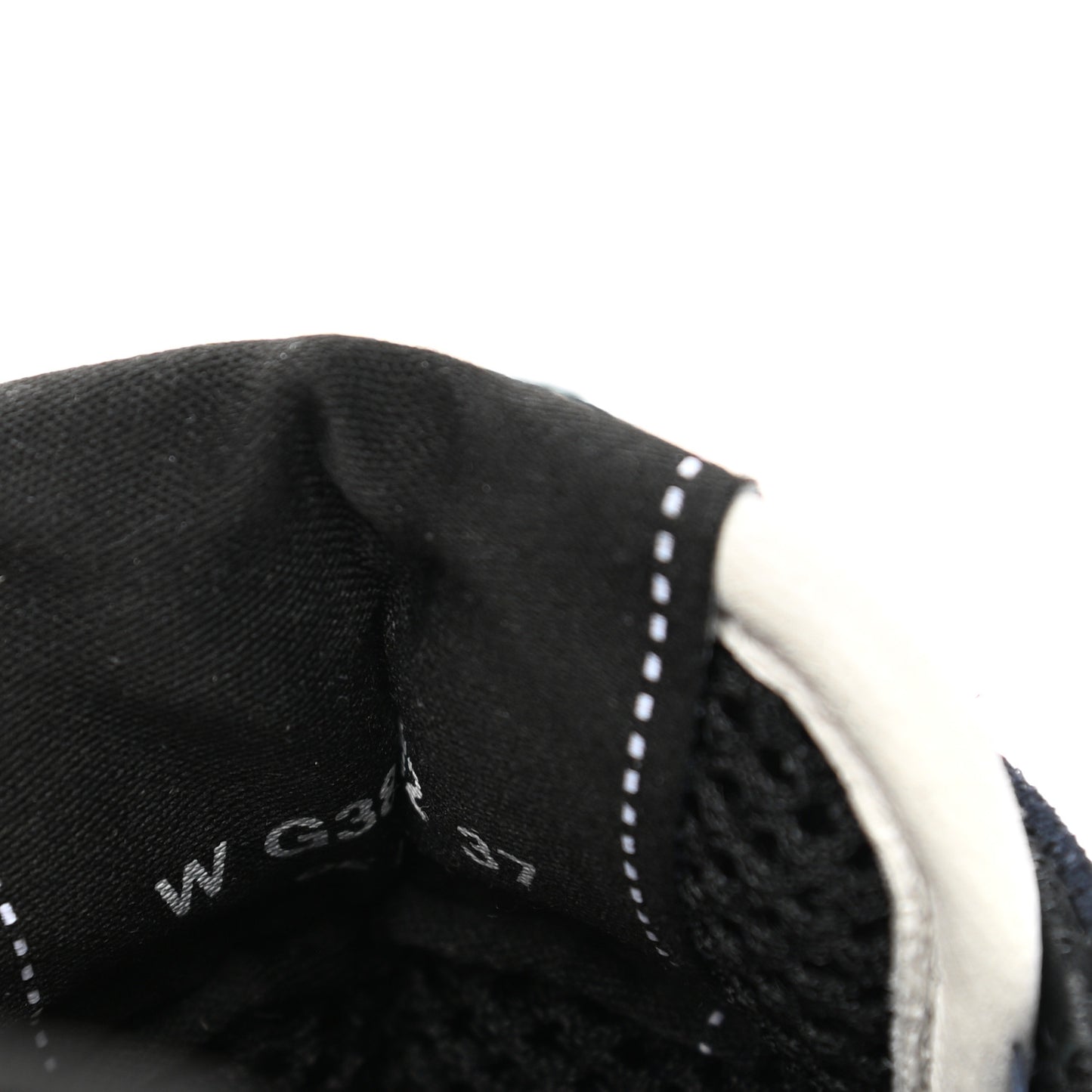 Suede Calfskin CC Sneakers 37 Blue Navy Dark Navy