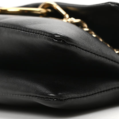 Chloe Lambskin Small Faye Top Handle Bag Black 9 of 9