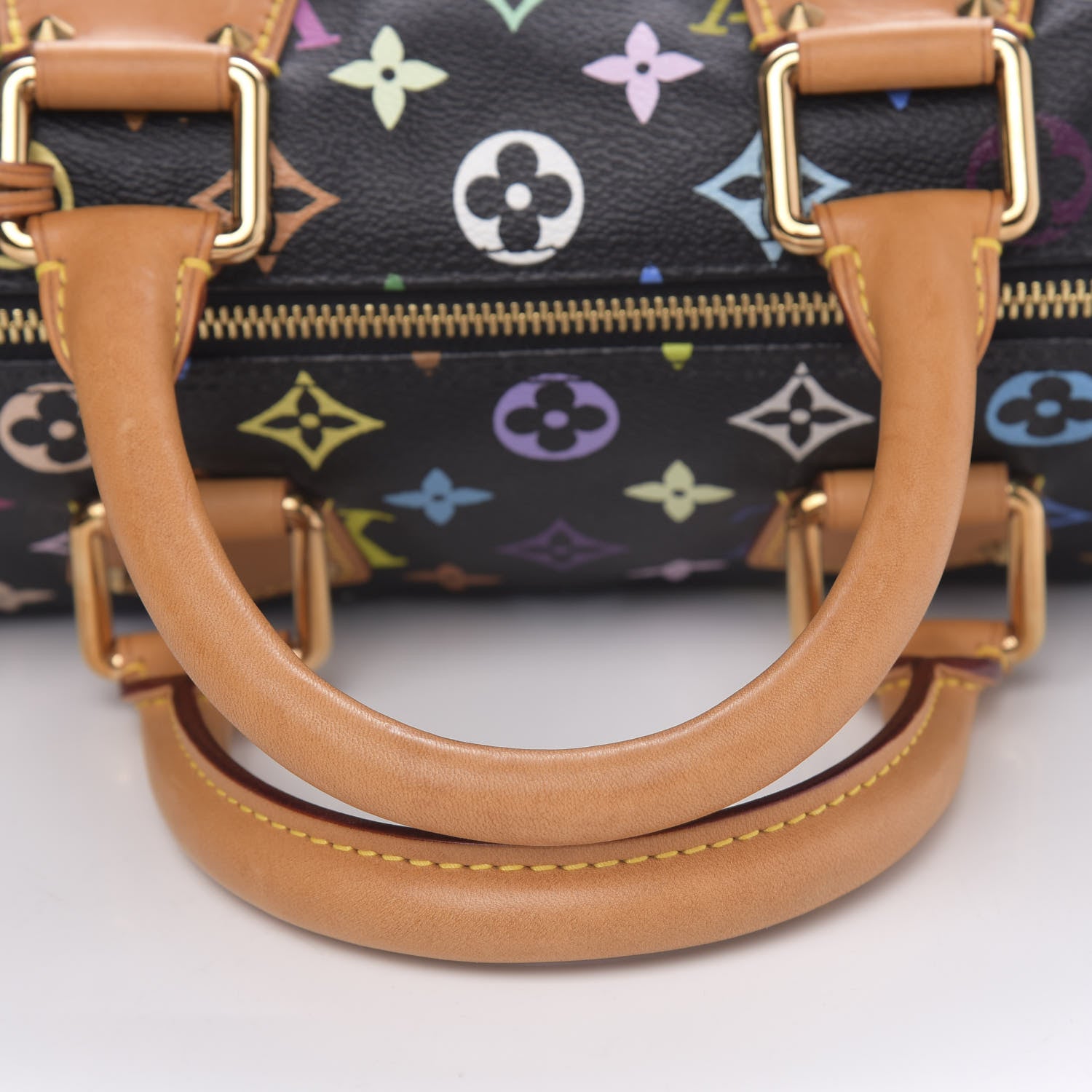 Louis Vuitton Monogram Multicolor Speedy 30 Black 9 of 11