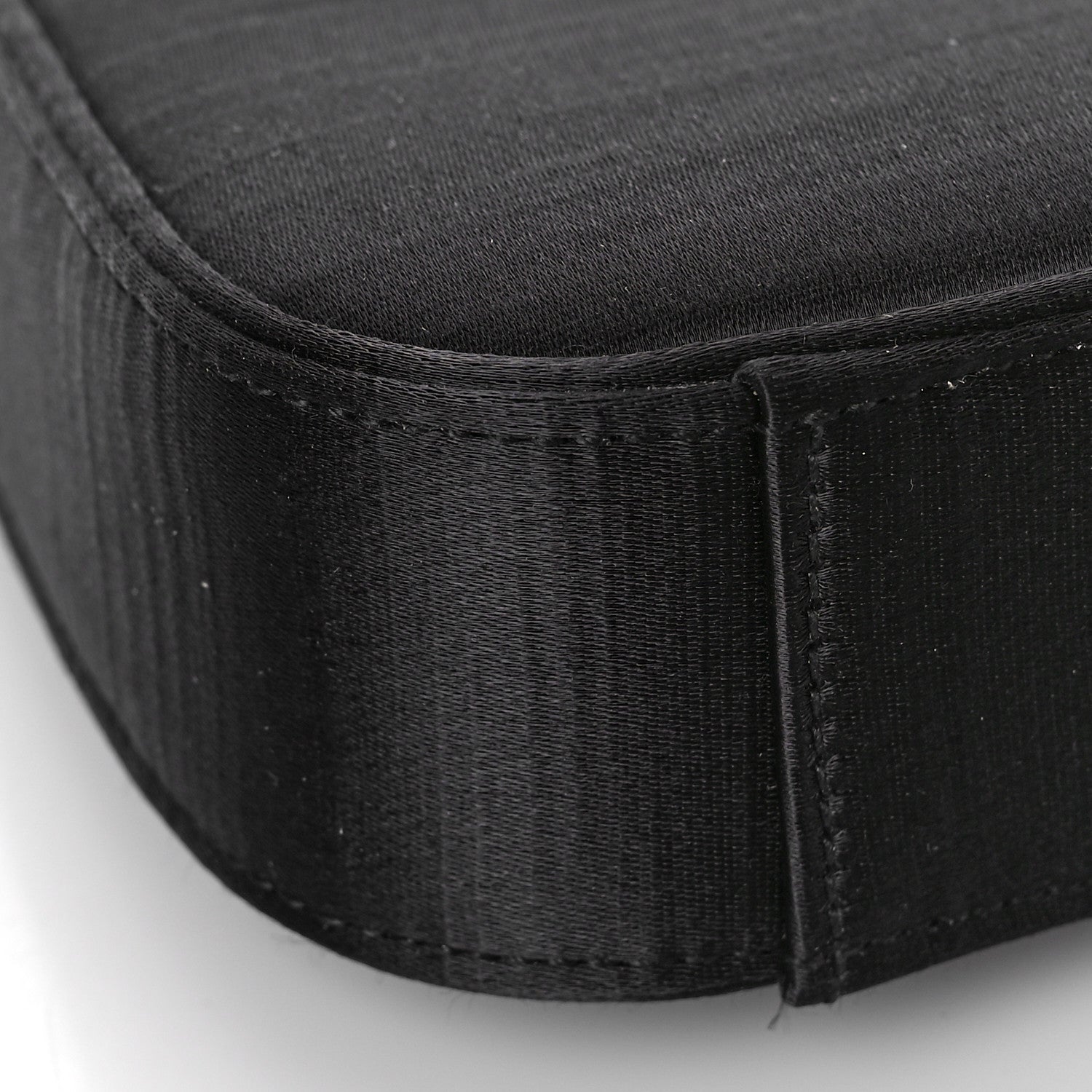 Saint Laurent Satin Le 5 A 7 Mini Hobo Black 6 of 8