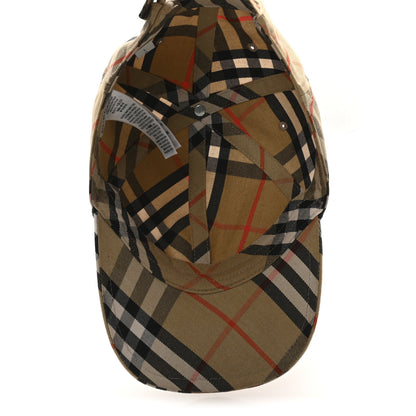 Burberry Cotton Blend Check EKD Baseball Hat L Sand 7 of 10