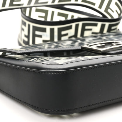 Fendi TPU FF Vitello Grace Baguette Black 8 of 9