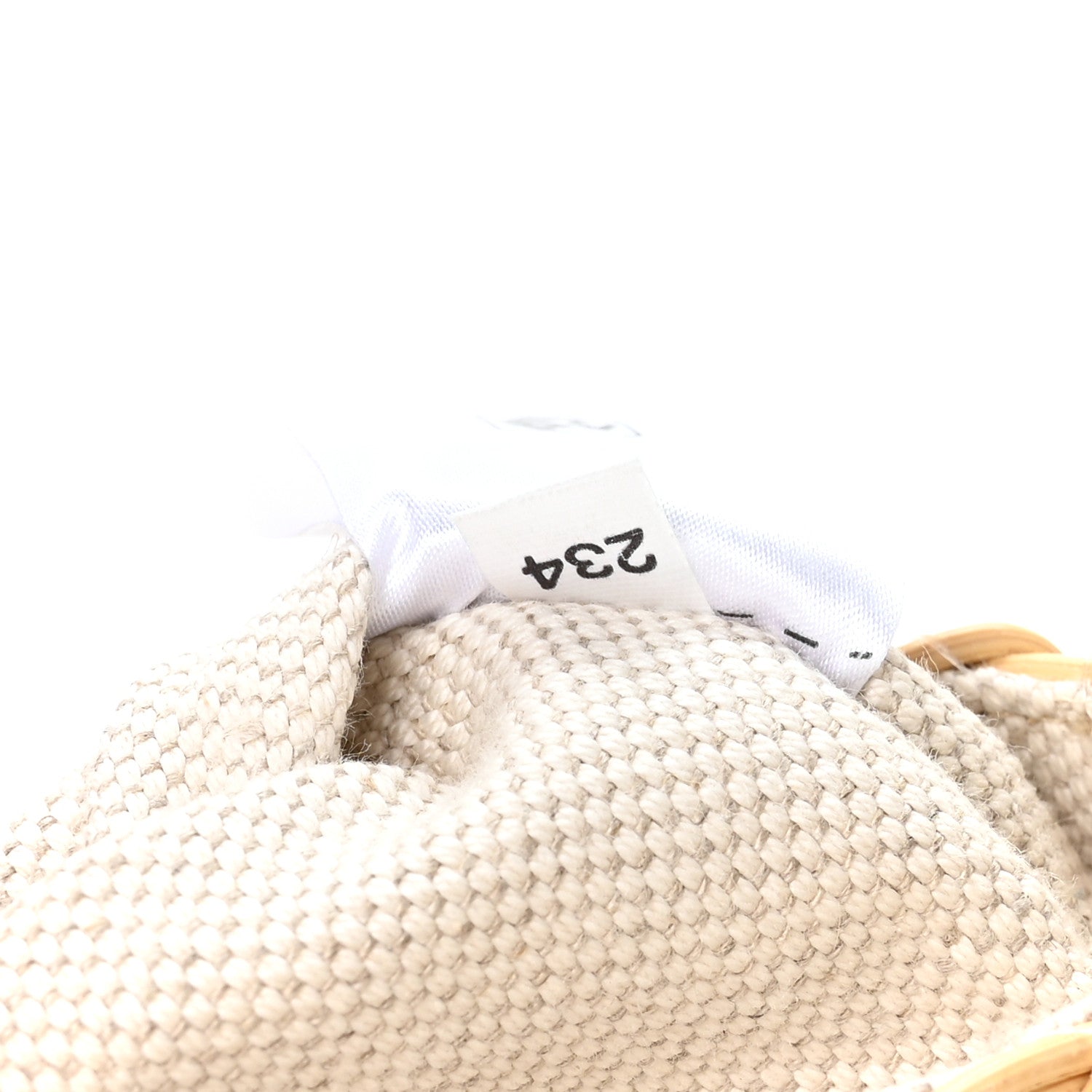 Prada Midollino City Calfskin Mini Bag Naturale White 7 of 11