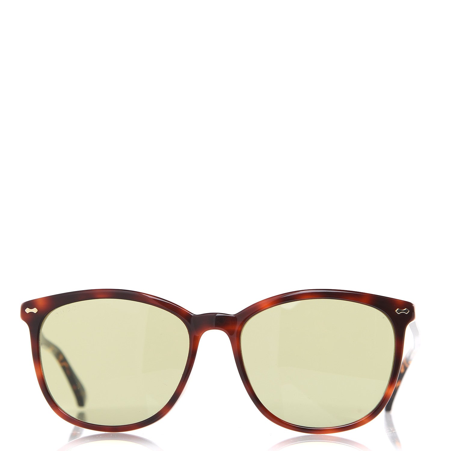Gucci Acetate Square Frame Sunglasses GG0196SK Tortoise 3 of 8