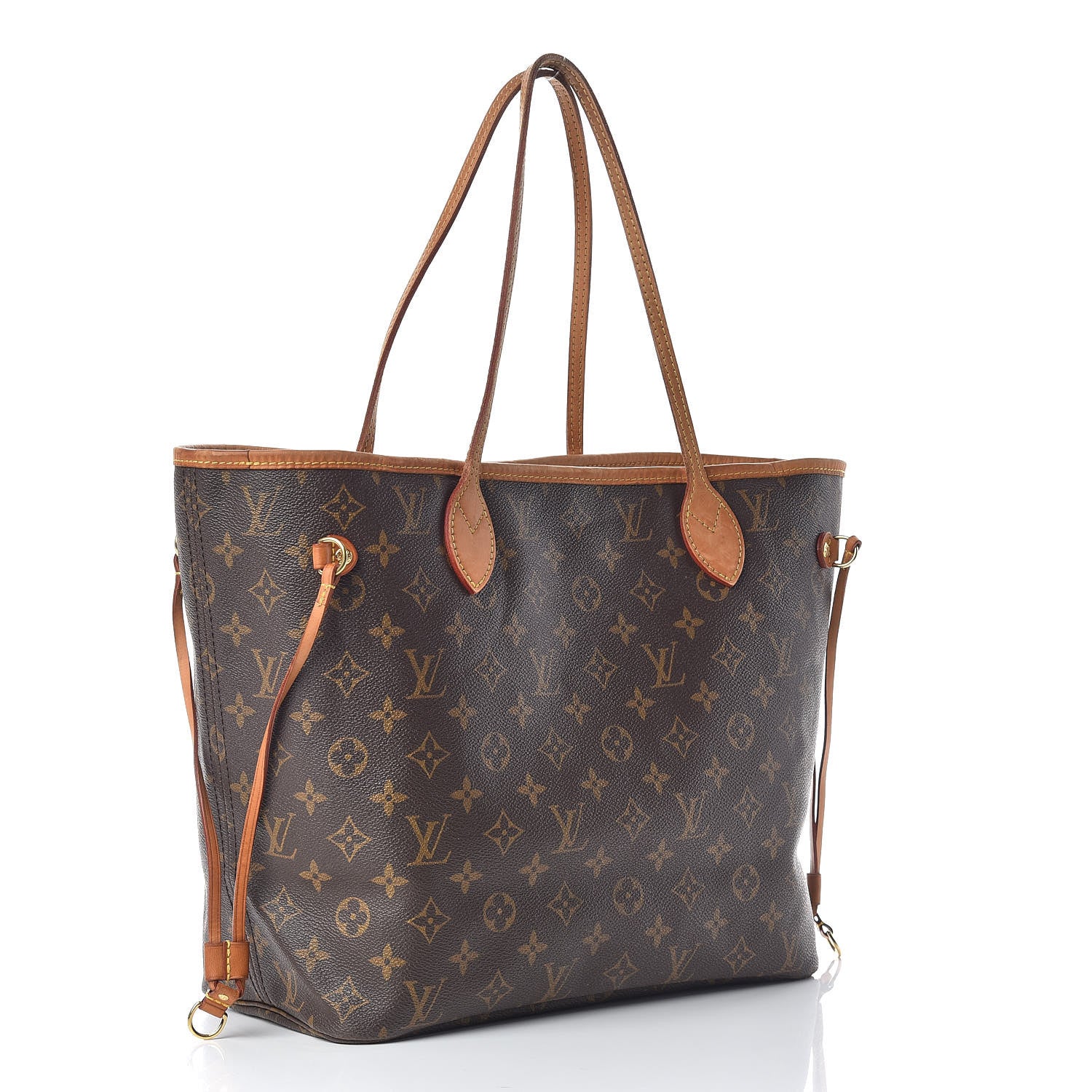 Louis Vuitton Monogram Neverfull MM 3 of 15