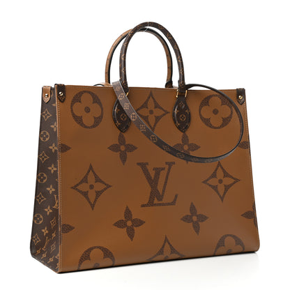 Louis Vuitton Reverse Monogram Giant Onthego GM 3 of 9
