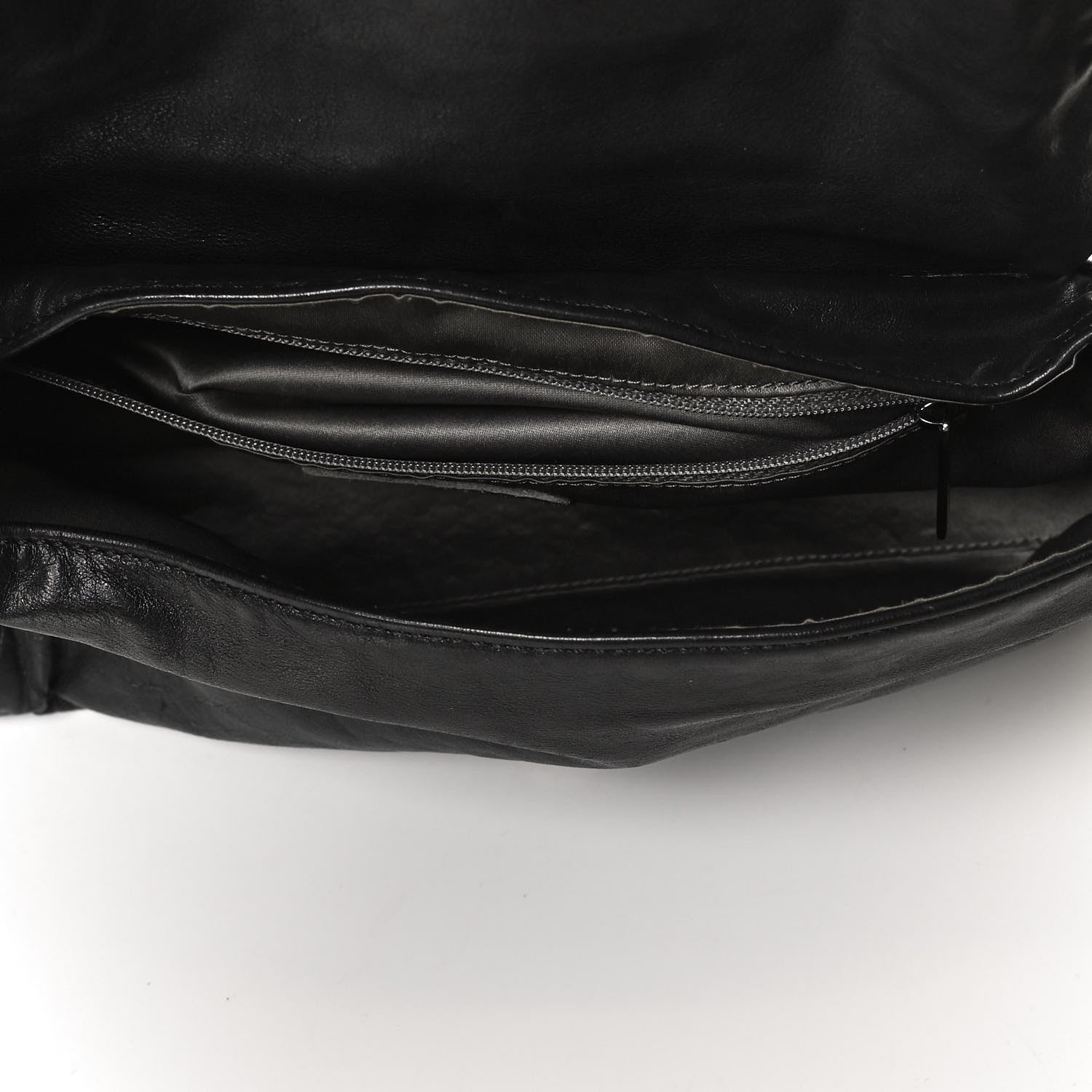 Chanel Calfskin Large Rock and Chain Flap Black 4 of 11
