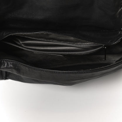 Chanel Calfskin Large Rock and Chain Flap Black 4 of 11
