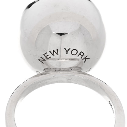 Tiffany Sterling Silver 15.75mm Hardwear Ball Ring 48 4.5 7 of 7