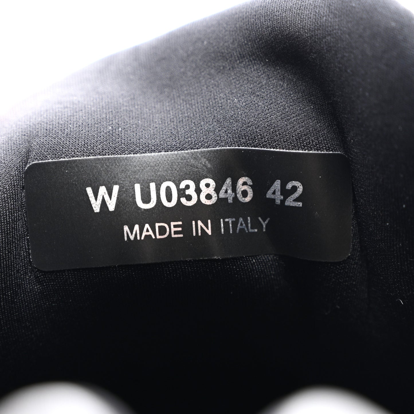 Calfskin Lambskin CC Uniform Sneakers 42 Black
