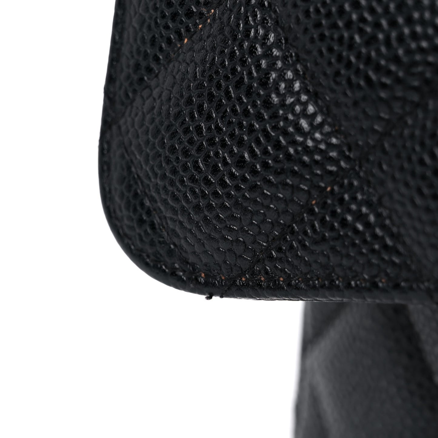 Caviar Quilted Maxi Double Flap Black
