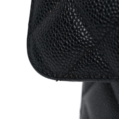 Chanel Caviar Quilted Maxi Double Flap Black 9 of 13