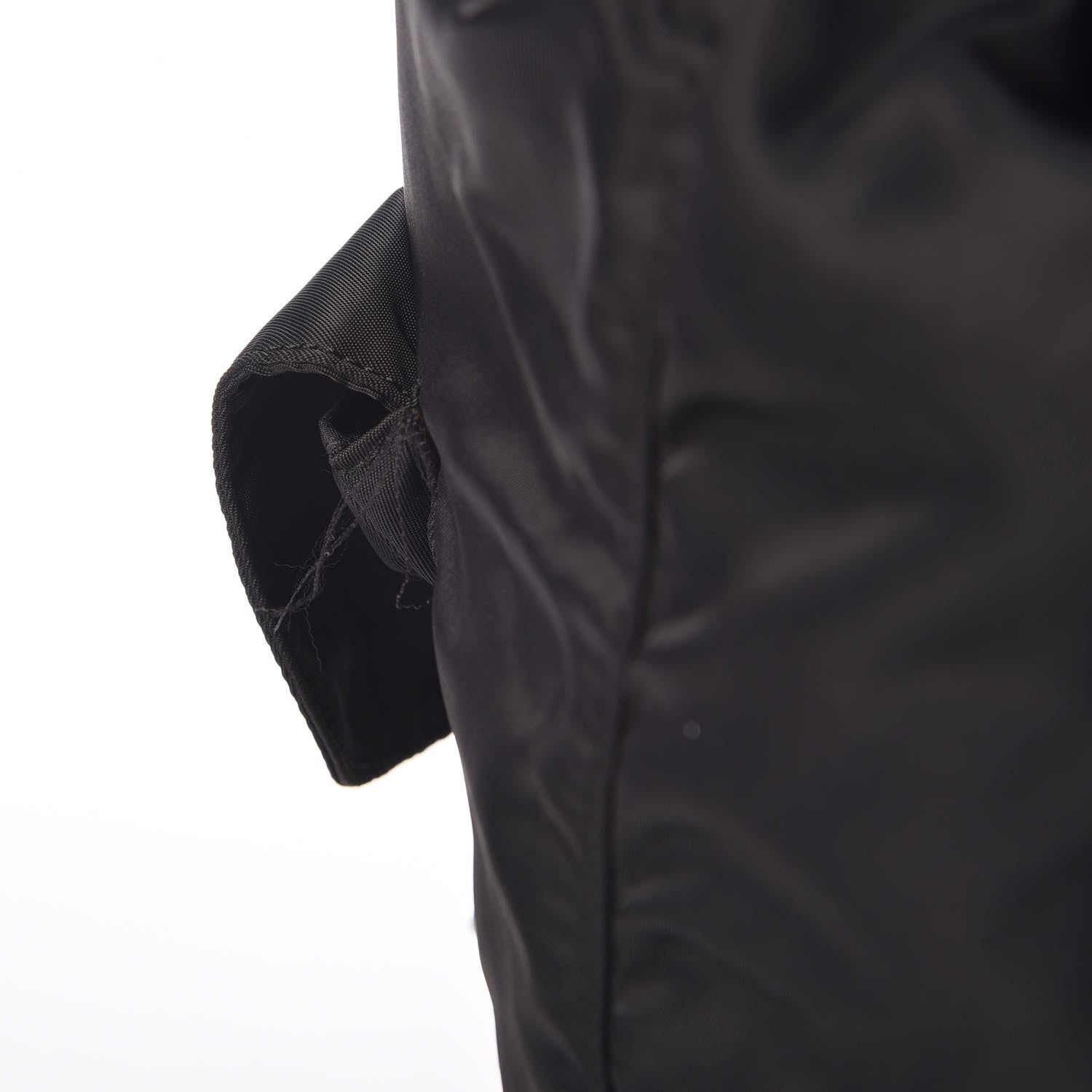 Prada Nylon Vela Medium Backpack Black 9 of 12
