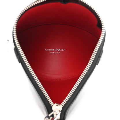 Alexander McQueen Patent Calfskin The Curve Pouch Black 5 of 9
