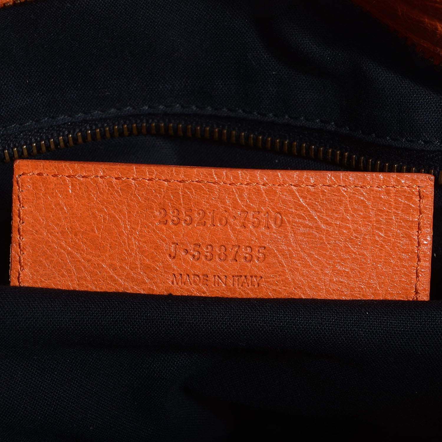 Balenciaga Agneau Velo Tangerine 9 of 12