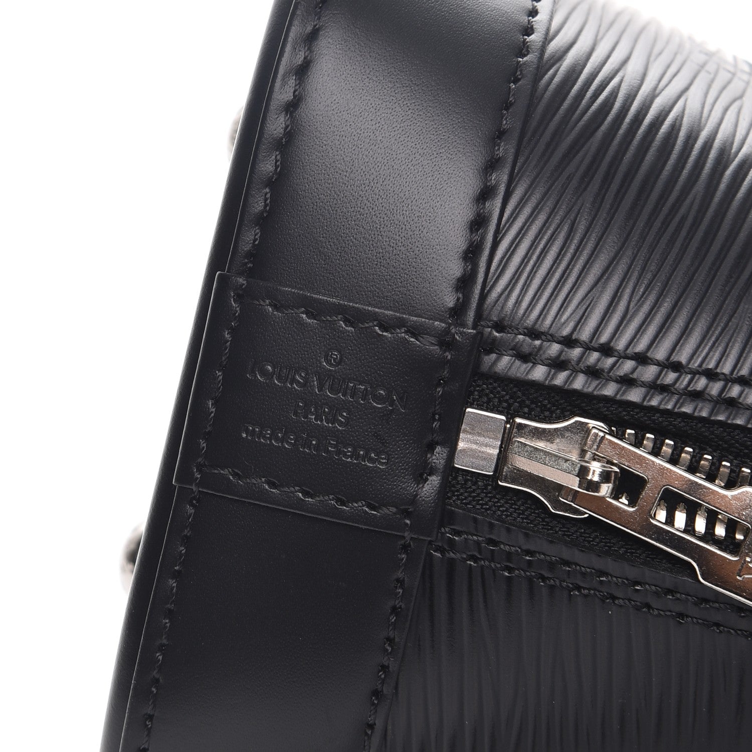 Louis Vuitton Epi Alma BB Black 7 of 8