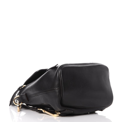 Chloe Suede Calfskin Mini Faye Backpack Black 4 of 10