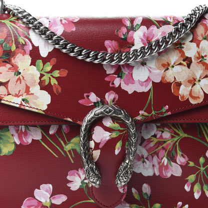 Gucci Calfskin Blooms Print Medium Dionysus Shoulder Bag Romantic Cherry Multicolor 11 of 11