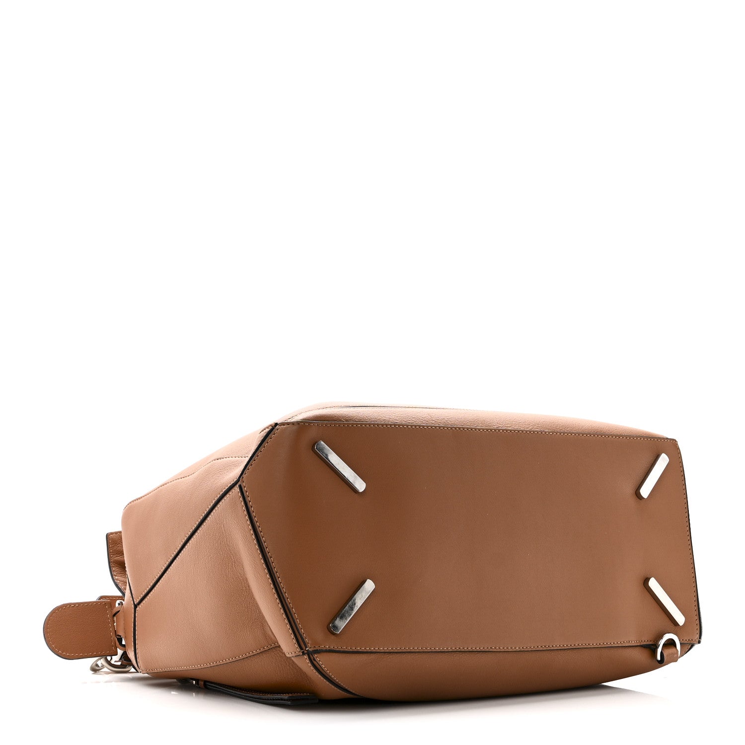 Loewe Calfskin Large Puzzle Bag Tan 4 of 9