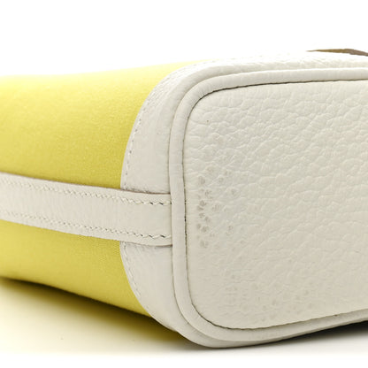 Hermes Military Toile Negonda Garden File 28 Lime White 9 of 12