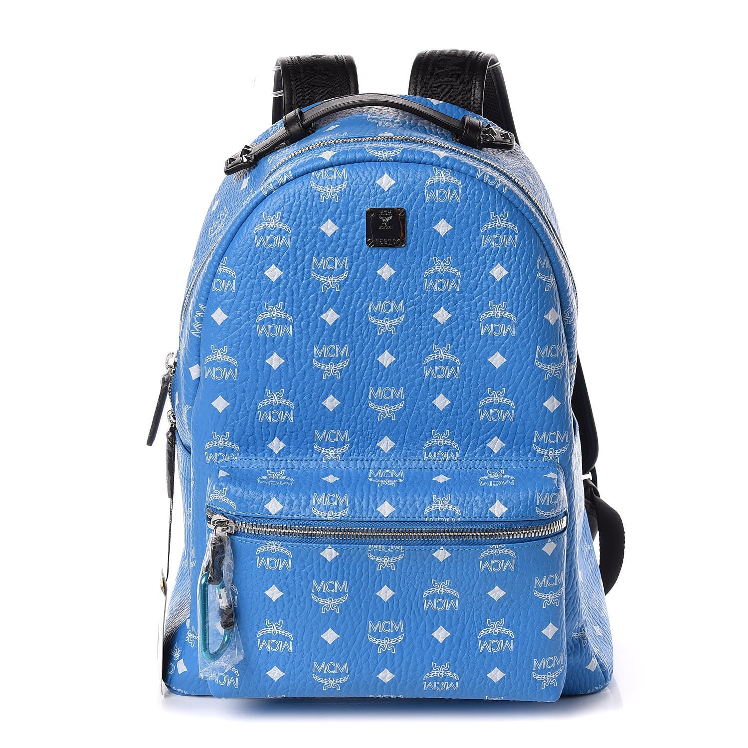 MCM Visetos Medium Stark Backpack Blue 1 of 8