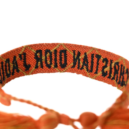 Christian Dior Woven Cotton J'Adior Friendship Bracelet 4 of 5