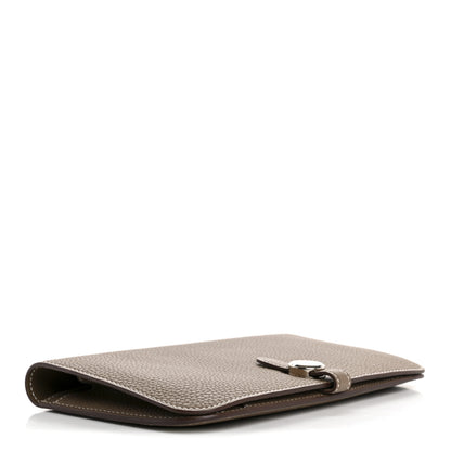 Hermes Togo Dogon Duo Wallet Etoupe 5 of 10