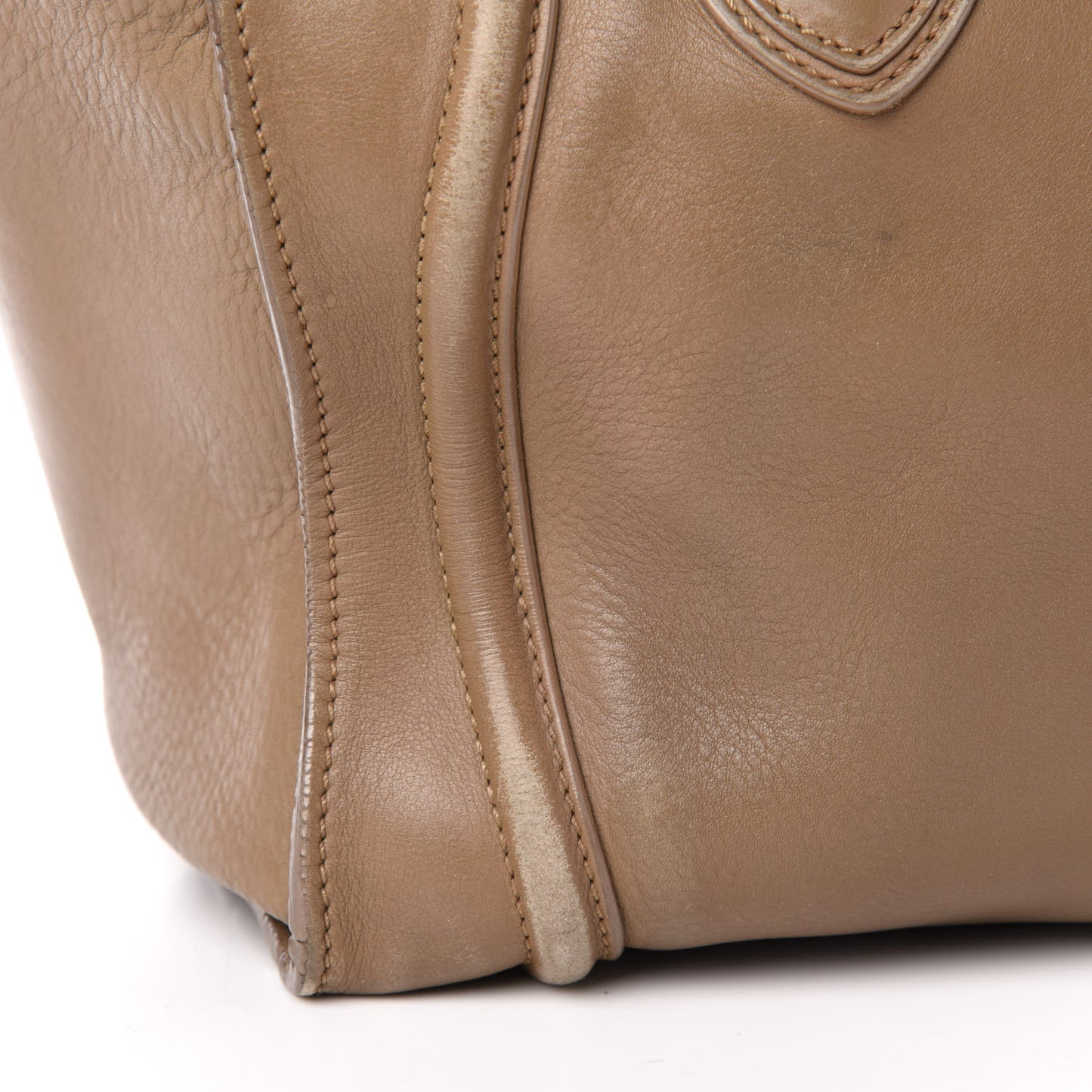 Smooth Calfskin Mini Luggage Camel