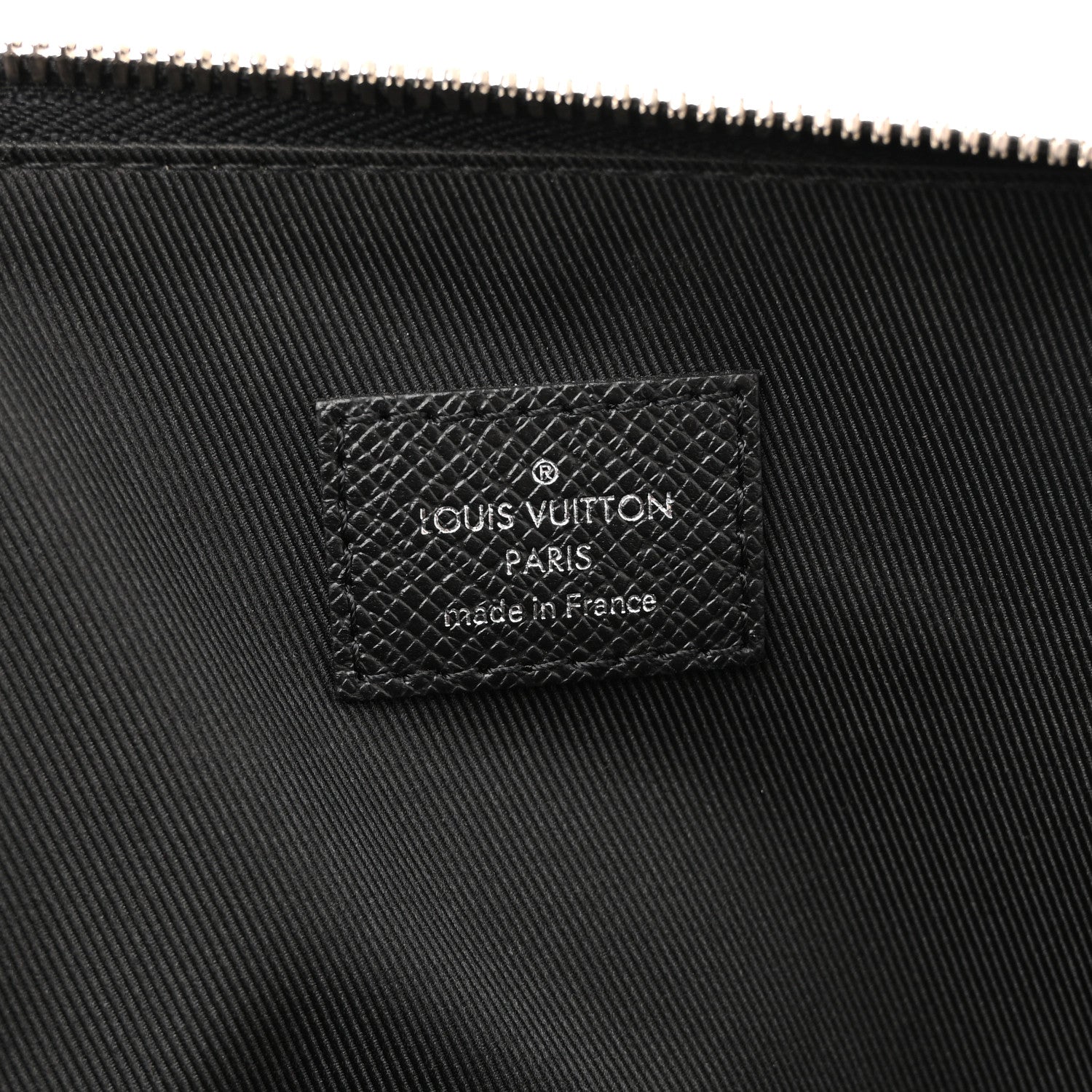 Louis Vuitton Taiga Slim Briefcase Black 6 of 11