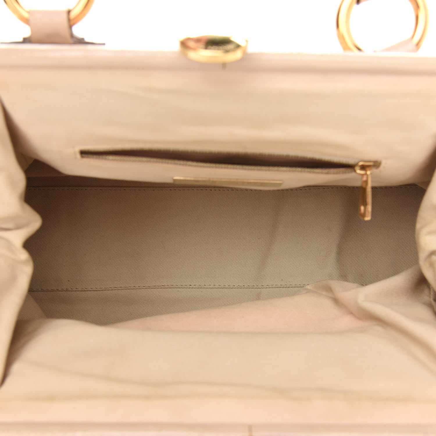 Marc Jacobs Calfskin Quilted Stam Beige 5 of 13