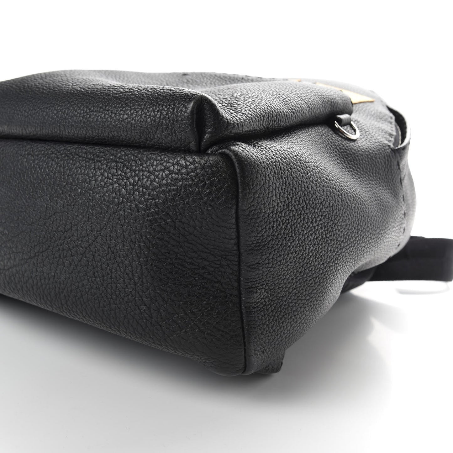 Cuoio Romano Selleria Crocodile Monster Eyes Backpack Black Girasole