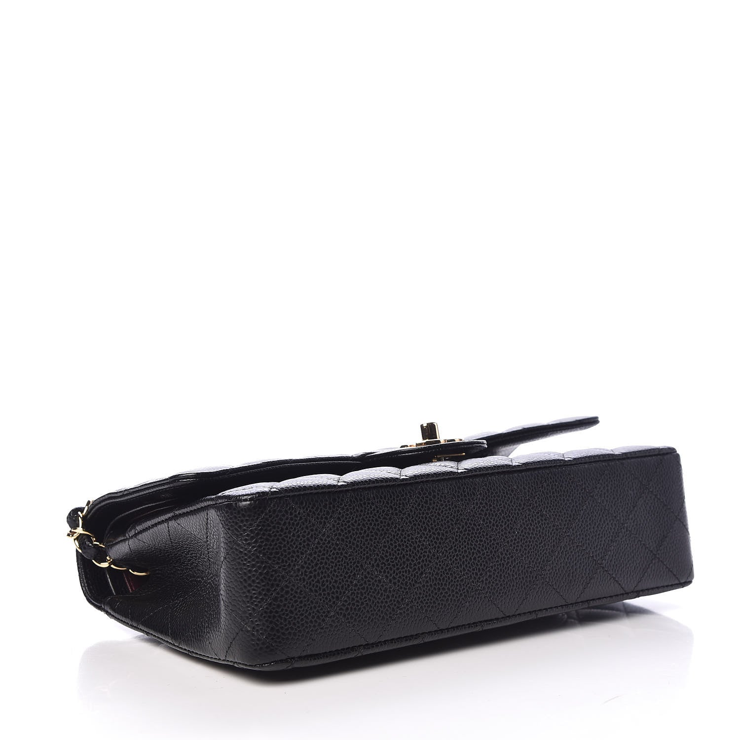 Chanel Caviar Quilted Medium Double Flap Black 4 of 10