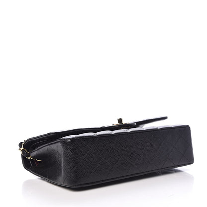Chanel Caviar Quilted Medium Double Flap Black 4 of 10