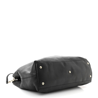 Gucci Cellarius Calfskin Medium Soho Working Tote Black 4 of 11