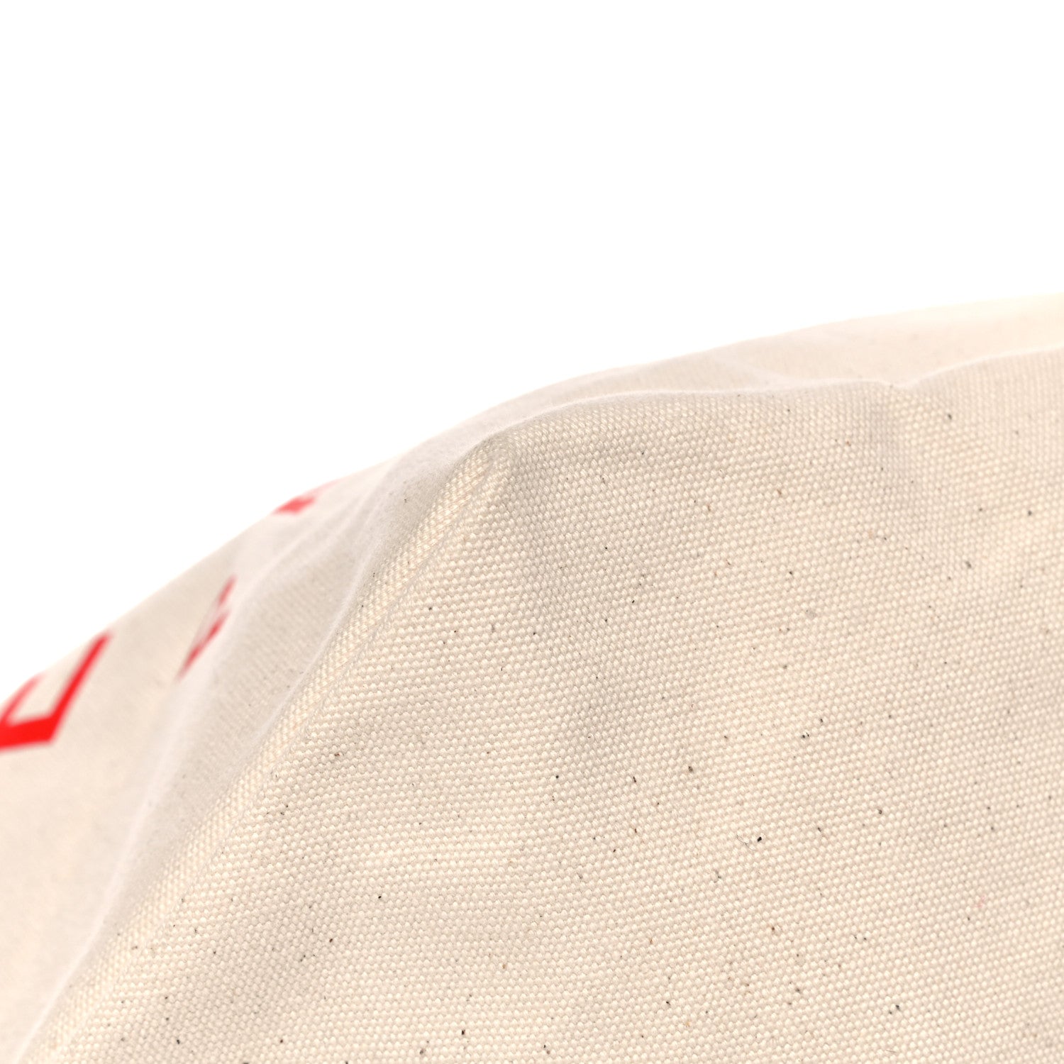 Celine Textile Small Made In Tote Natural Red 9 of 15