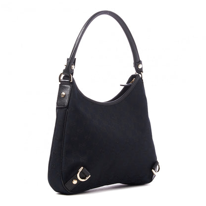 Gucci Monogram Medium Abbey D Ring Hobo Black 2 of 8