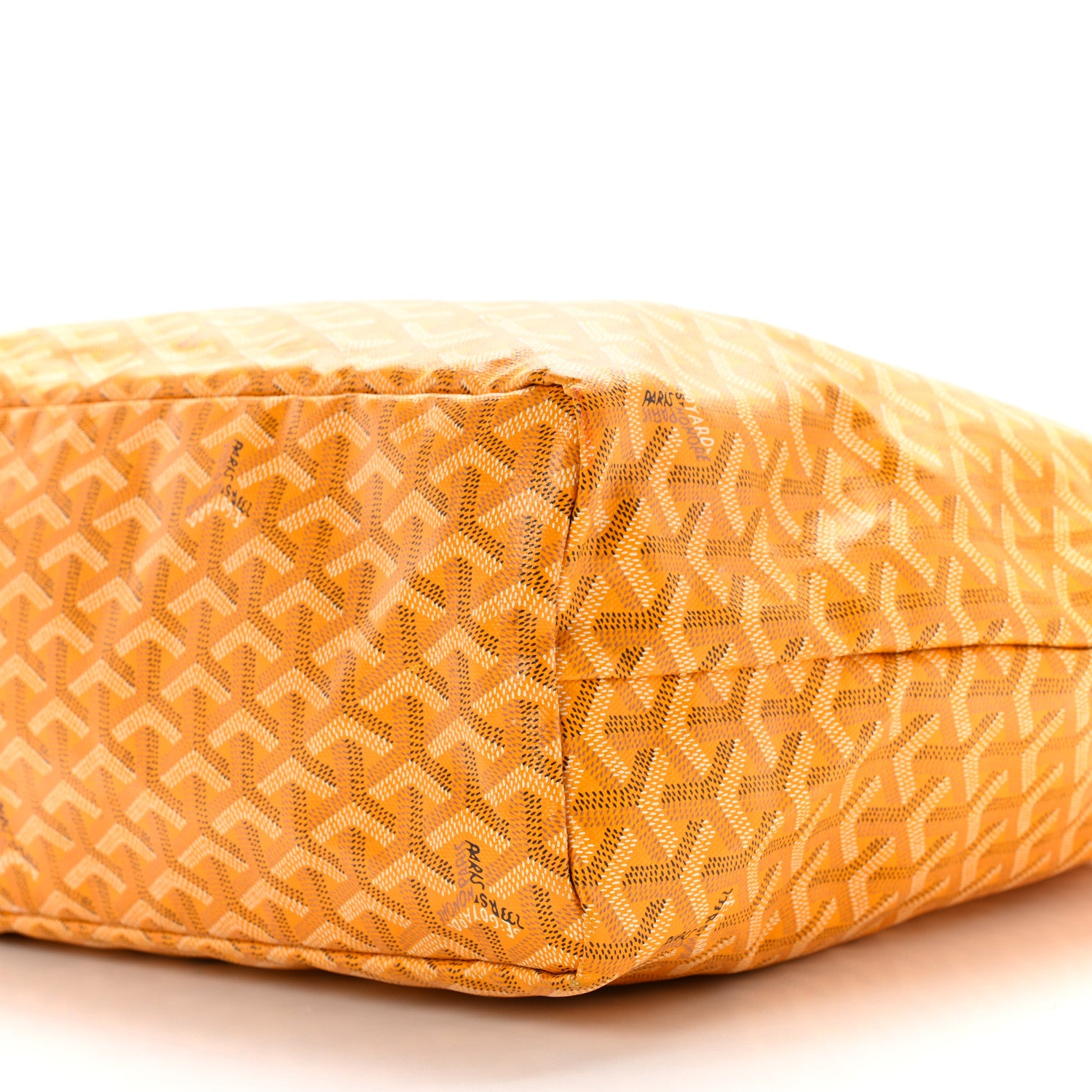 Goyard Goyardine Saint Louis PM Yellow 9 of 9