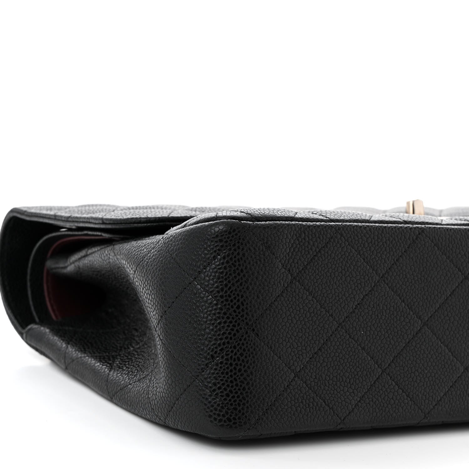 Chanel Caviar Quilted Jumbo Double Flap Black 9 of 11