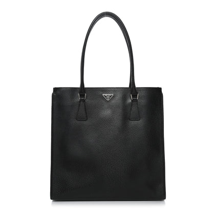Prada Cinghiale Triangle Tote Black 1 of 13