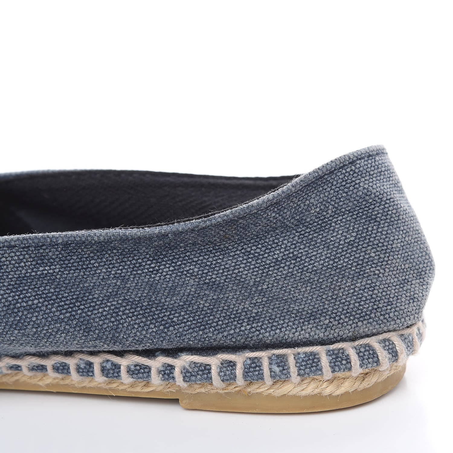Chanel Toile CC Espadrilles 36 Navy Black 12 of 12
