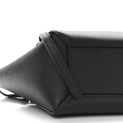 Celine Grained Calfskin Nano Belt Bag Black 7 of 8