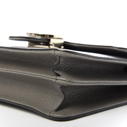 Gucci Dollar Calfskin Small Interlocking G Shoulder Bag Loess 7 of 9