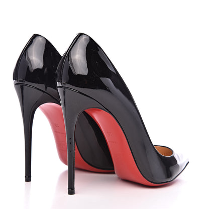 Christian Louboutin Patent Pigalle Follies 100 Pumps 39 Black 4 of 10